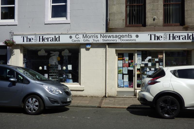 Photograph of 'Shop premises', 63 Victoria Street, Newton Stewart